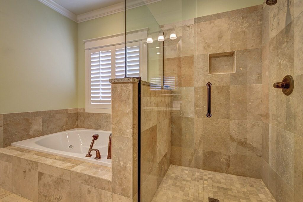 walk in shower installation and remodel in Clinton AL
